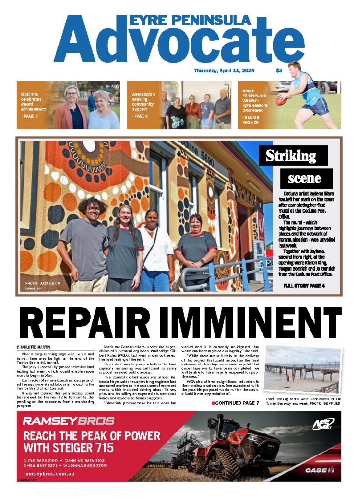 Eyre Peninsula Advocate - 11th April 2024 