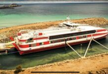 Ferry service on hold