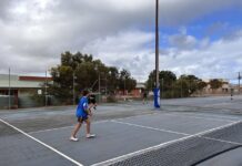 Rain affects senior matches