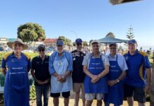 Tumby Bay Aussies together