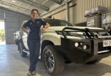 Alex loving being part of Cleve Rural Traders team