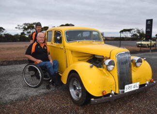 Vintage display at AGM