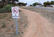 Association asks motorcyclists to stay off walking trail